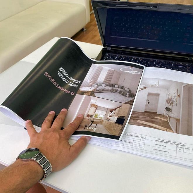 Дизайнерский ремонт с проектом